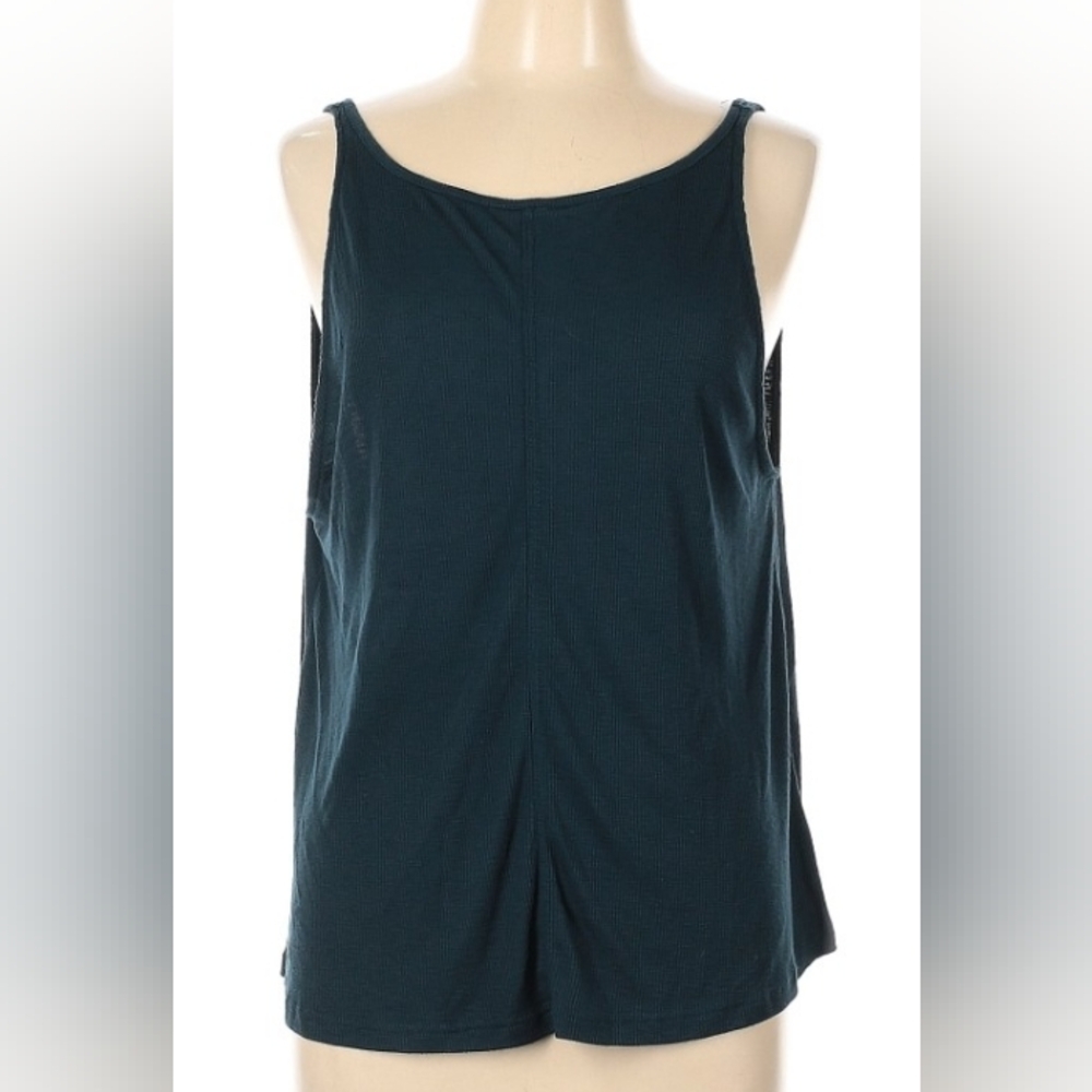 Free People Navy Blue Tank Top Size Large